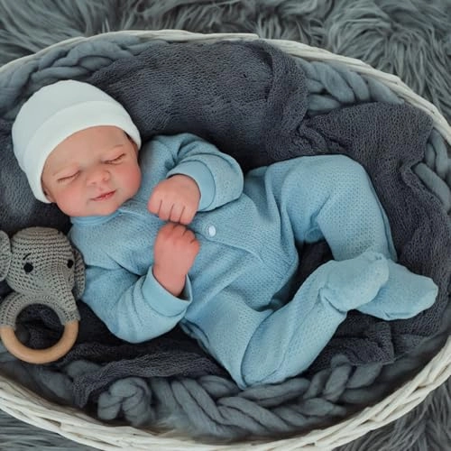 Reborn Baby Doll - 18 Inch Vinyl Boy Ages 3+