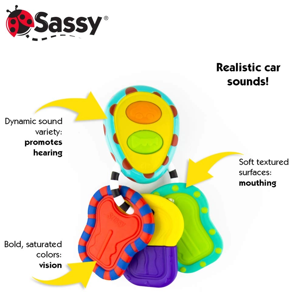 Sassy Electronic Keys - 3 months+