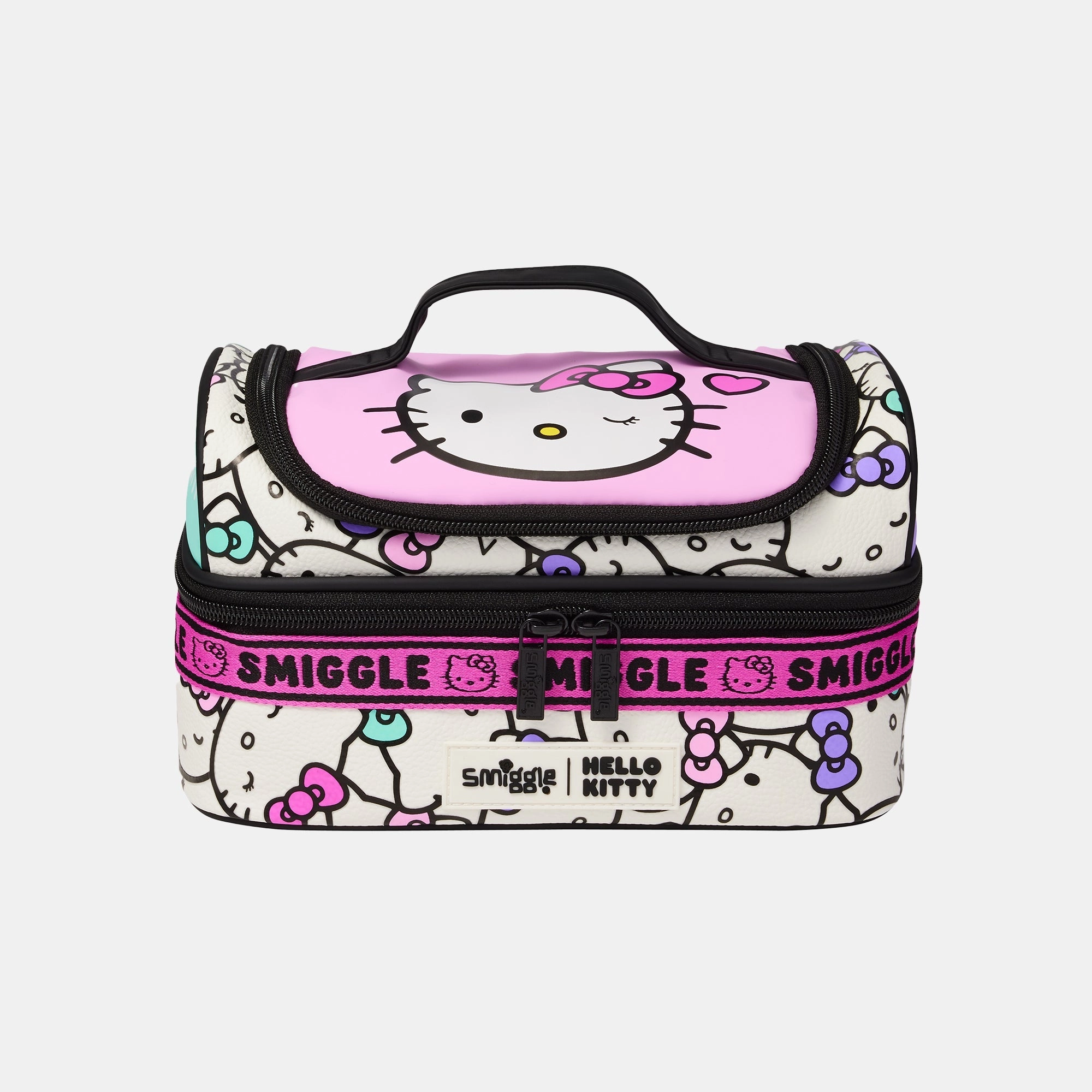 Smiggle Double Decker Lunchbox - Hello Kitty
