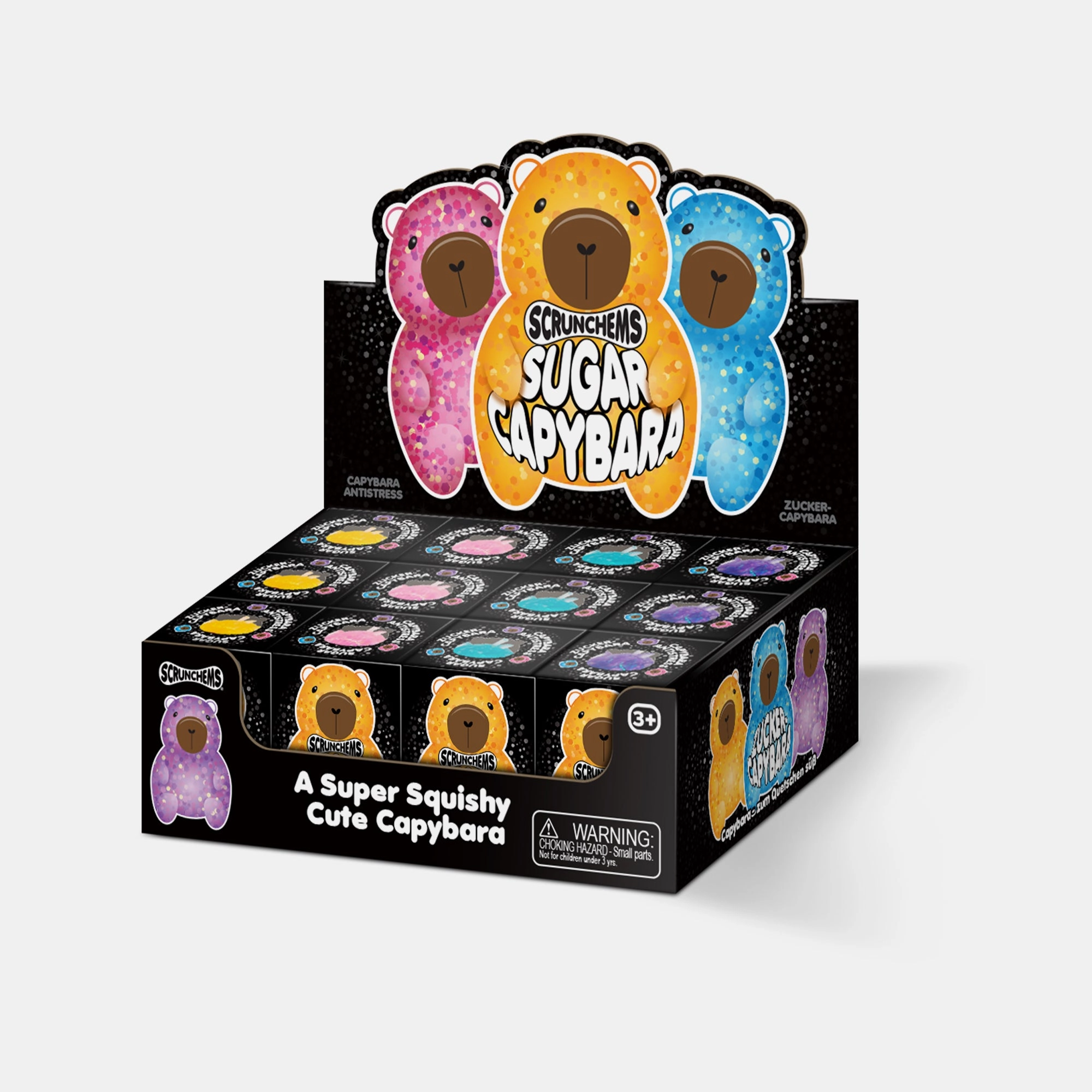 BORDERS Capybara Sugar 6 cm - Thermoplastic Shell