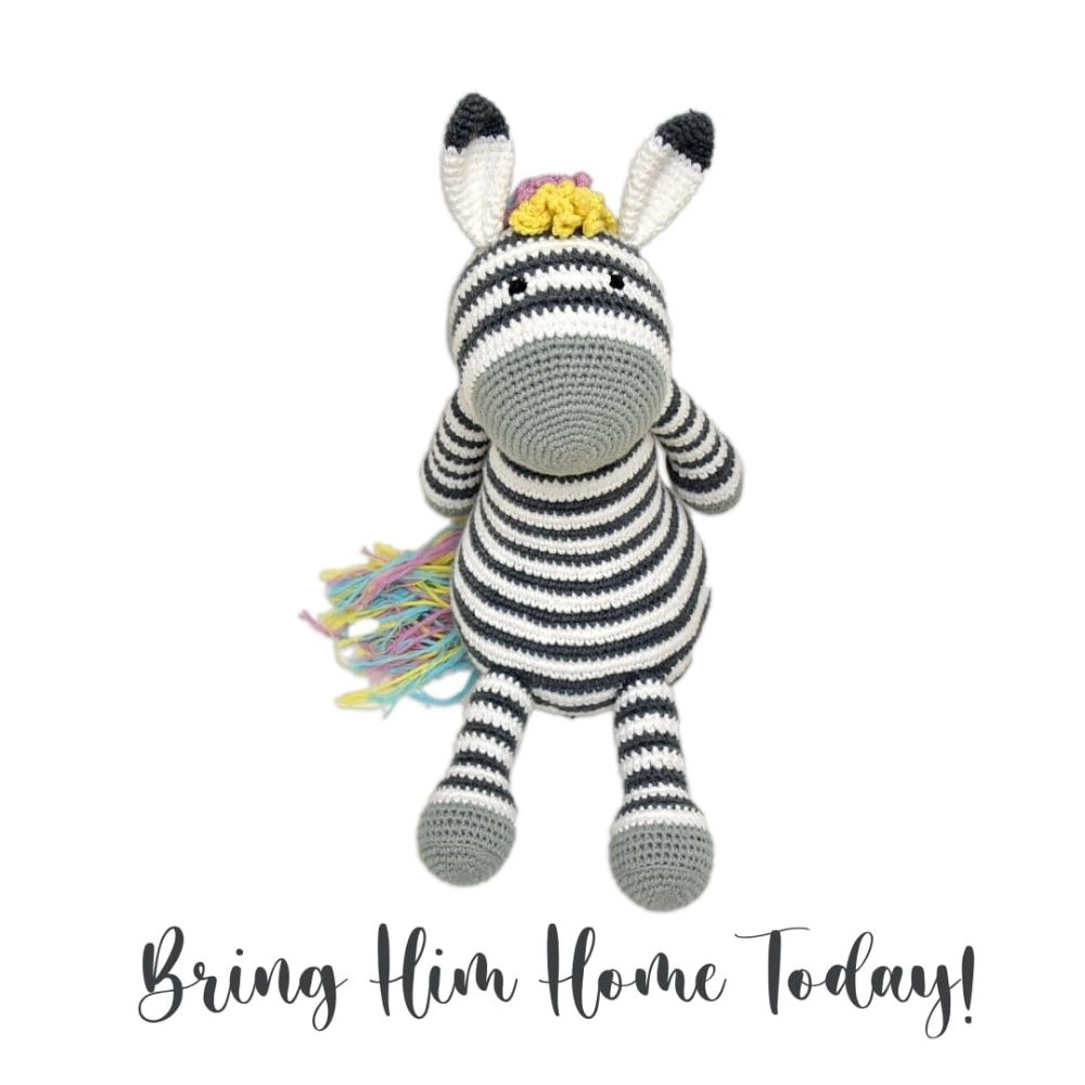 Ziggy The Zebra - 12 Inches