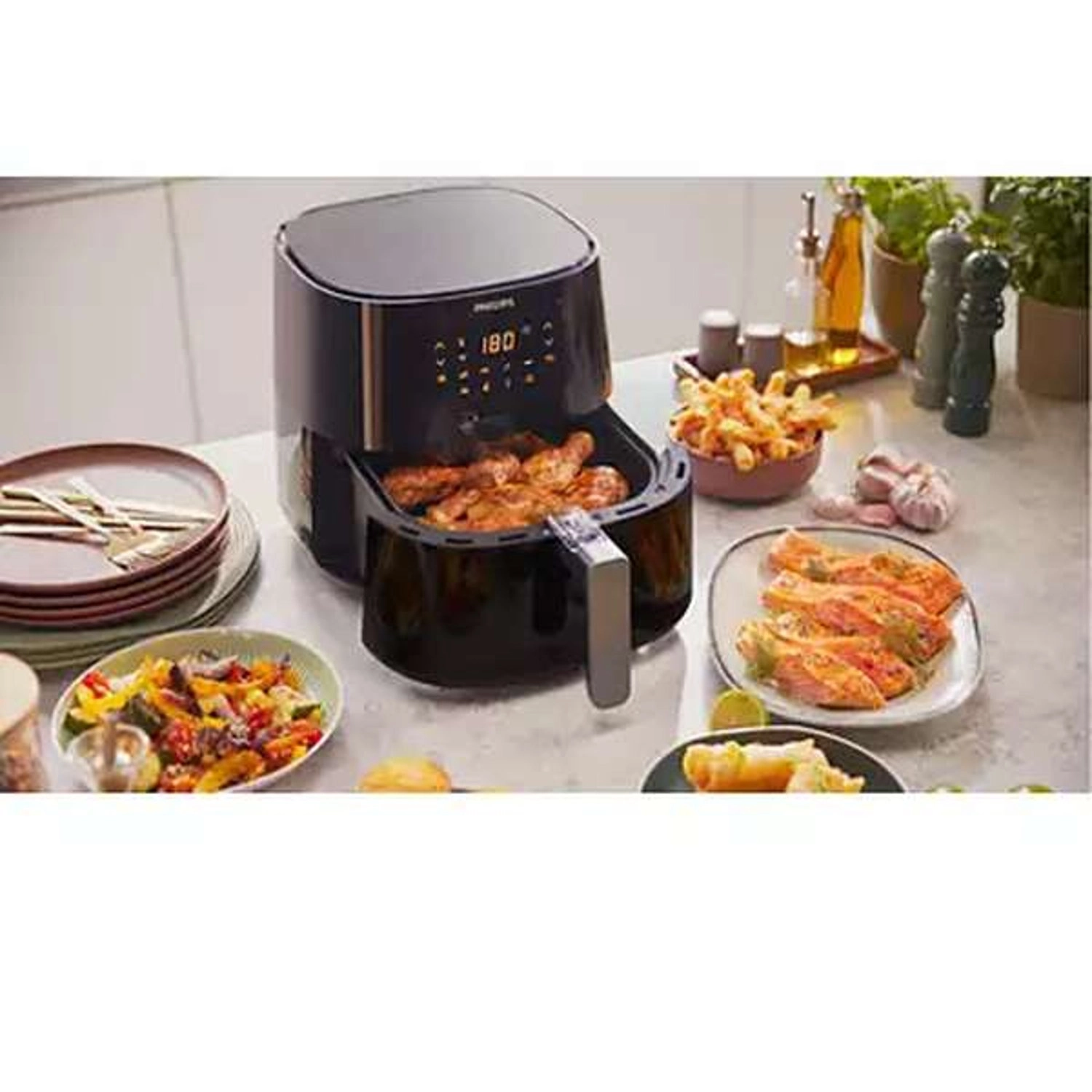 Essential Air fryer XL HD9280/91 - NutriU App compatibility Rapid Air Technology