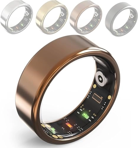 Smart Ring - Heart Rate Temperature Monitoring 7 Day Battery Life