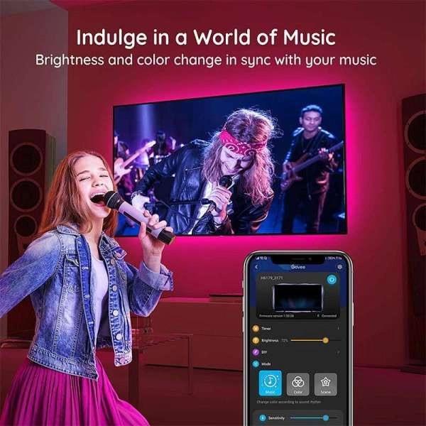 RGB Smart TV LED Backlight - 10 Feet Long