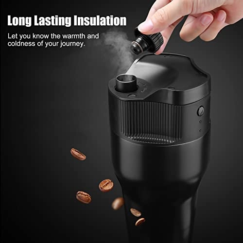 Automatic Portable Coffee Maker - Adjustable Concentration USB Power Supply