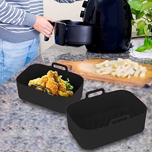 Air Fryer Silicone Pot - Silicone 2pcs