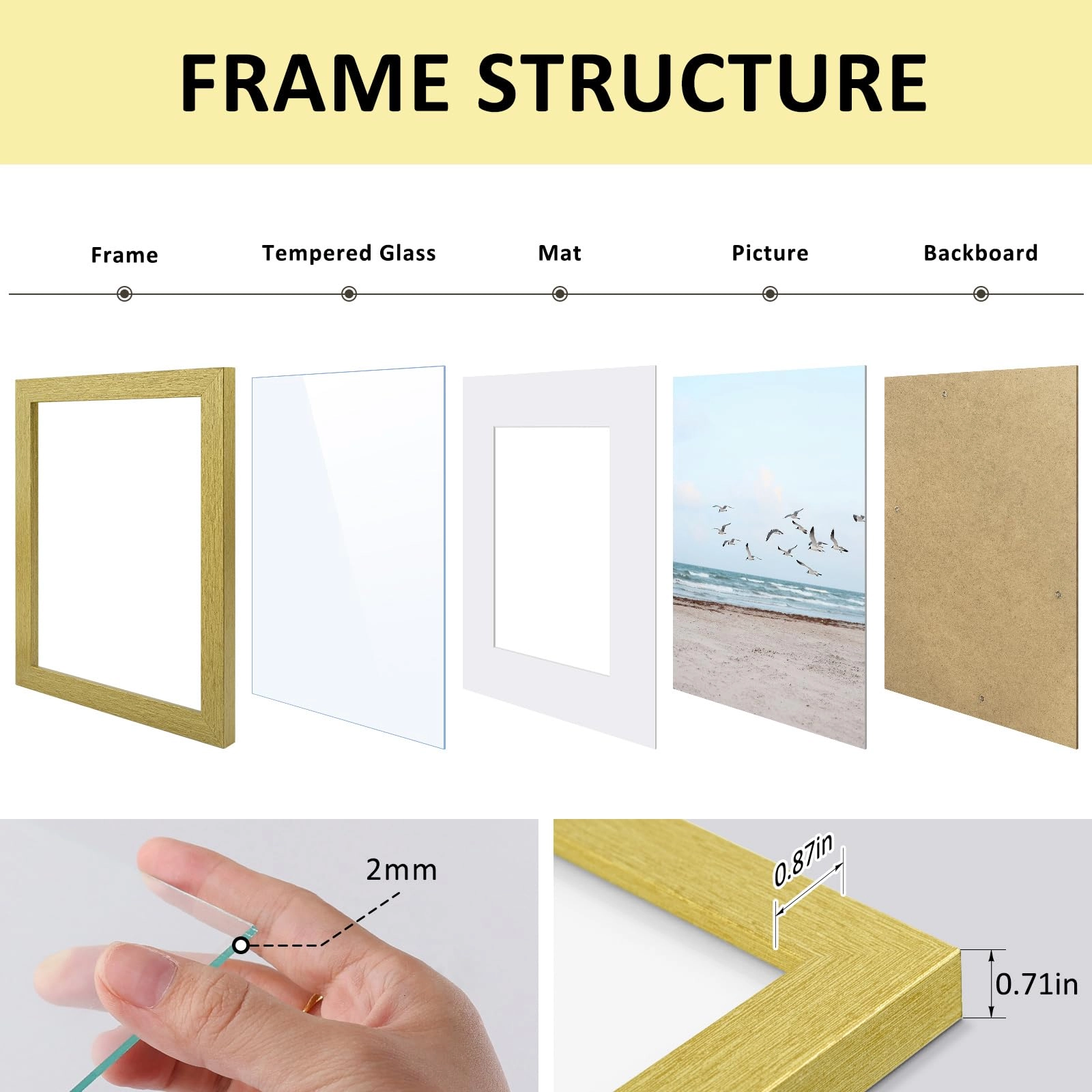 Single Picture Frame - 8x10 1