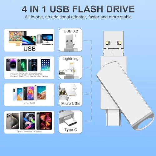 Flash Drive - USB 3.0 Type-C for iPhone 256GB