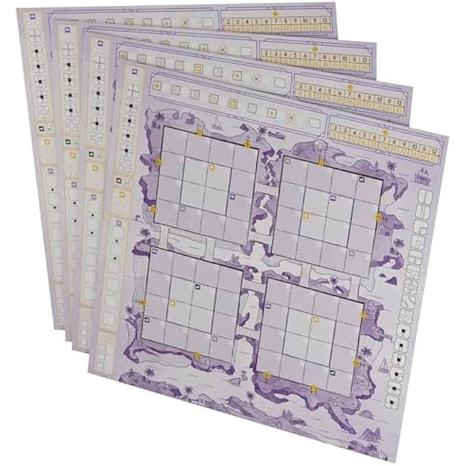 Railroad Ink Challenge Archipelago - Boards Set Expansion