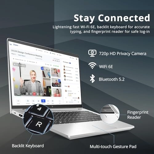 (Renewed) EliteBook 640 G9 - 14'' Core i5-12450H 8GB DDR4 1 TB SSD