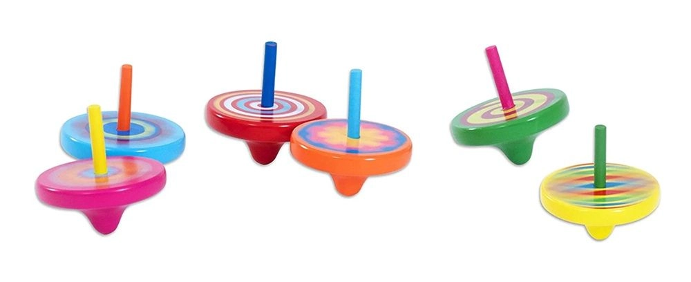Spinning Top - 3 + 1 piece assorted
