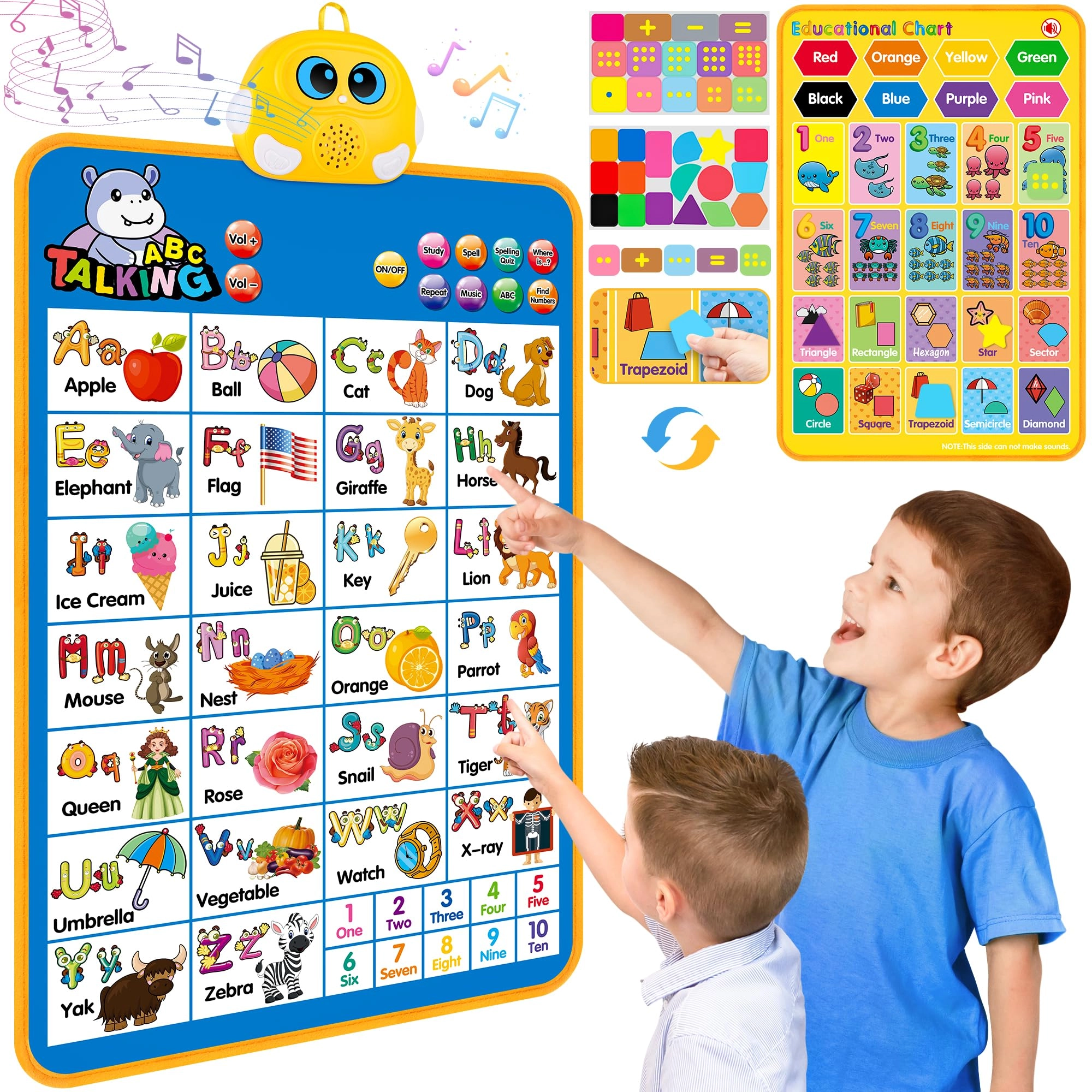 gahoo Alphabet Wall Chart - 1-3 years+
