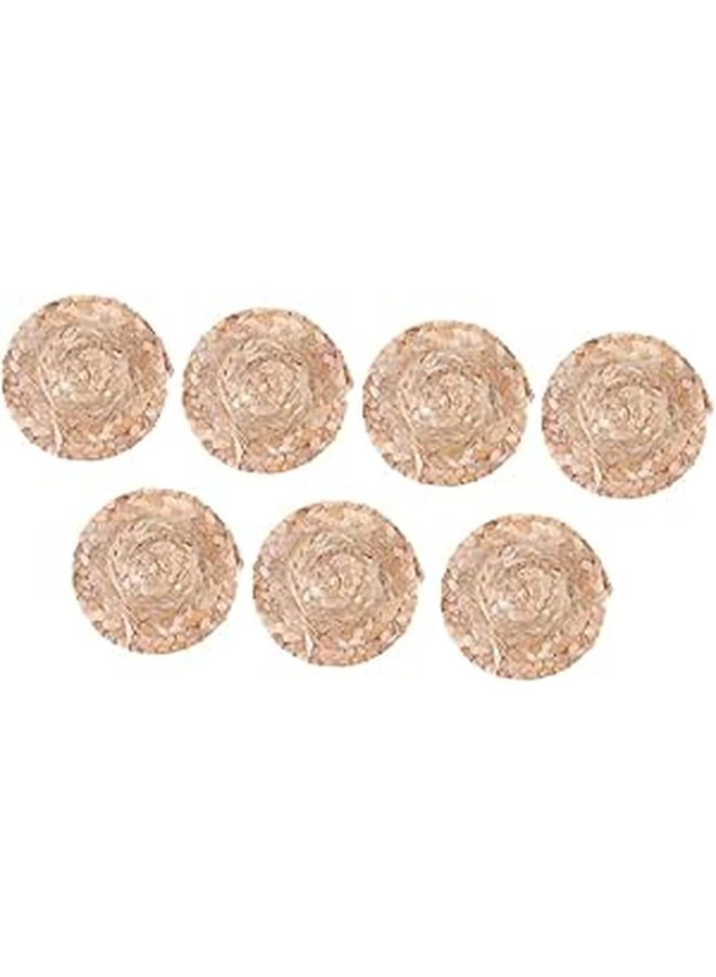 FOYTOKI Mini Woven Straw Hats - 20Pcs
