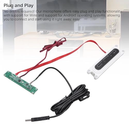 4 Arrays Embedded Omnidirectional Microphone USB Microphone