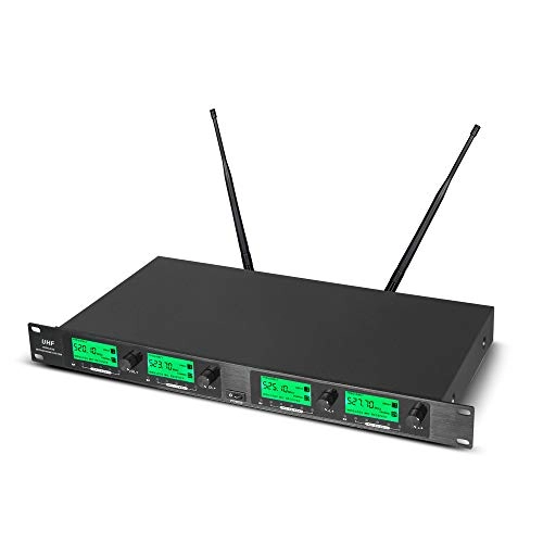Wireless Microphone System - 4 x Lavalier Microphones