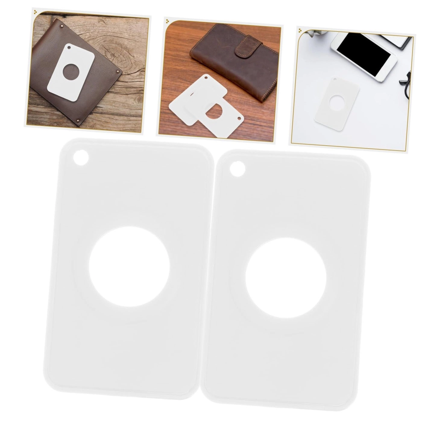Tracker Holder - 2 Piece White