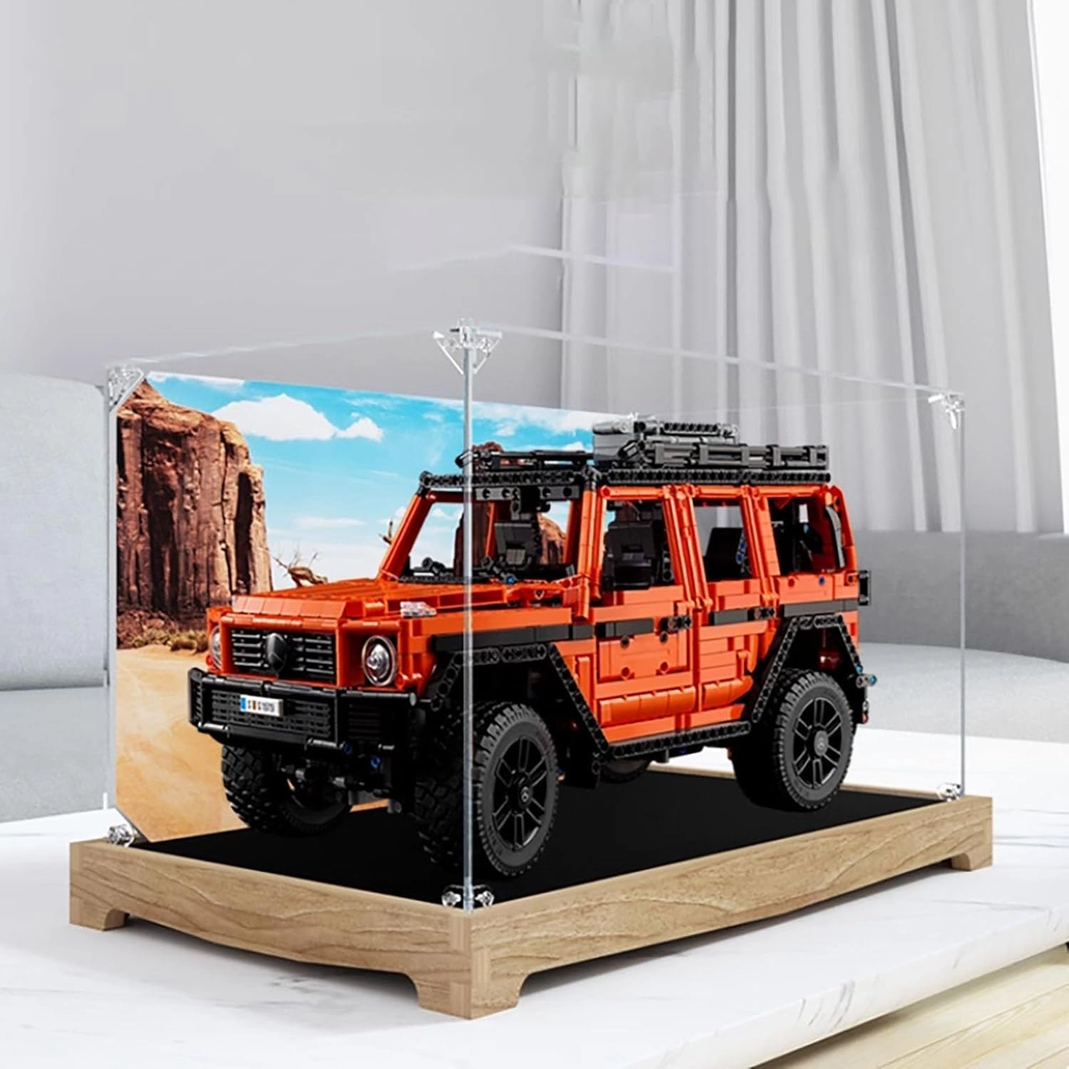 OYTOCLKU Acrylic Display Case for LEGO 42177 - 3mm thickness