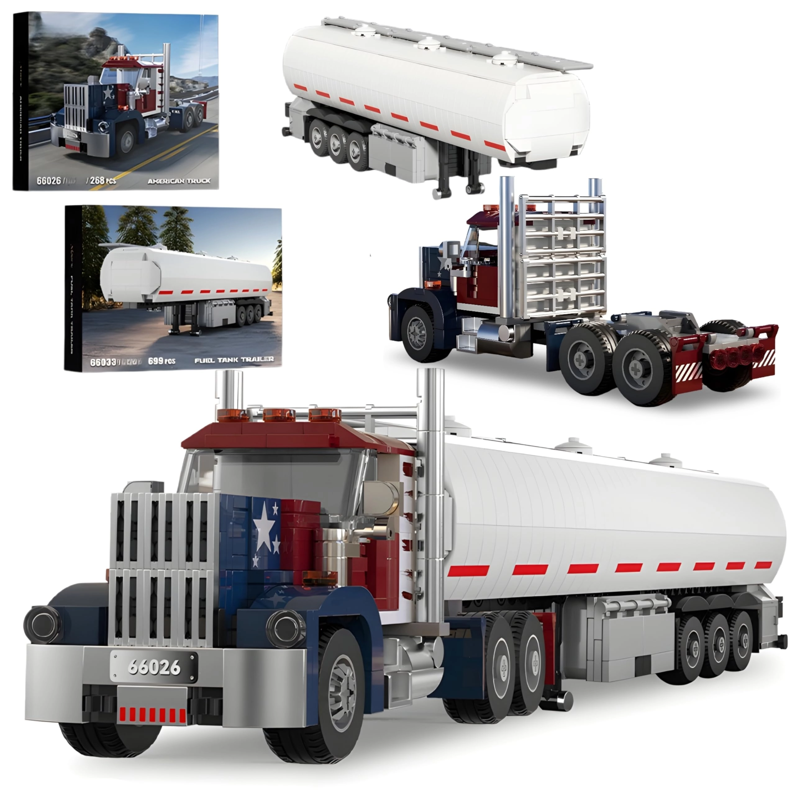 Unativer Truck with Tank Semitrailer - 937 pcs