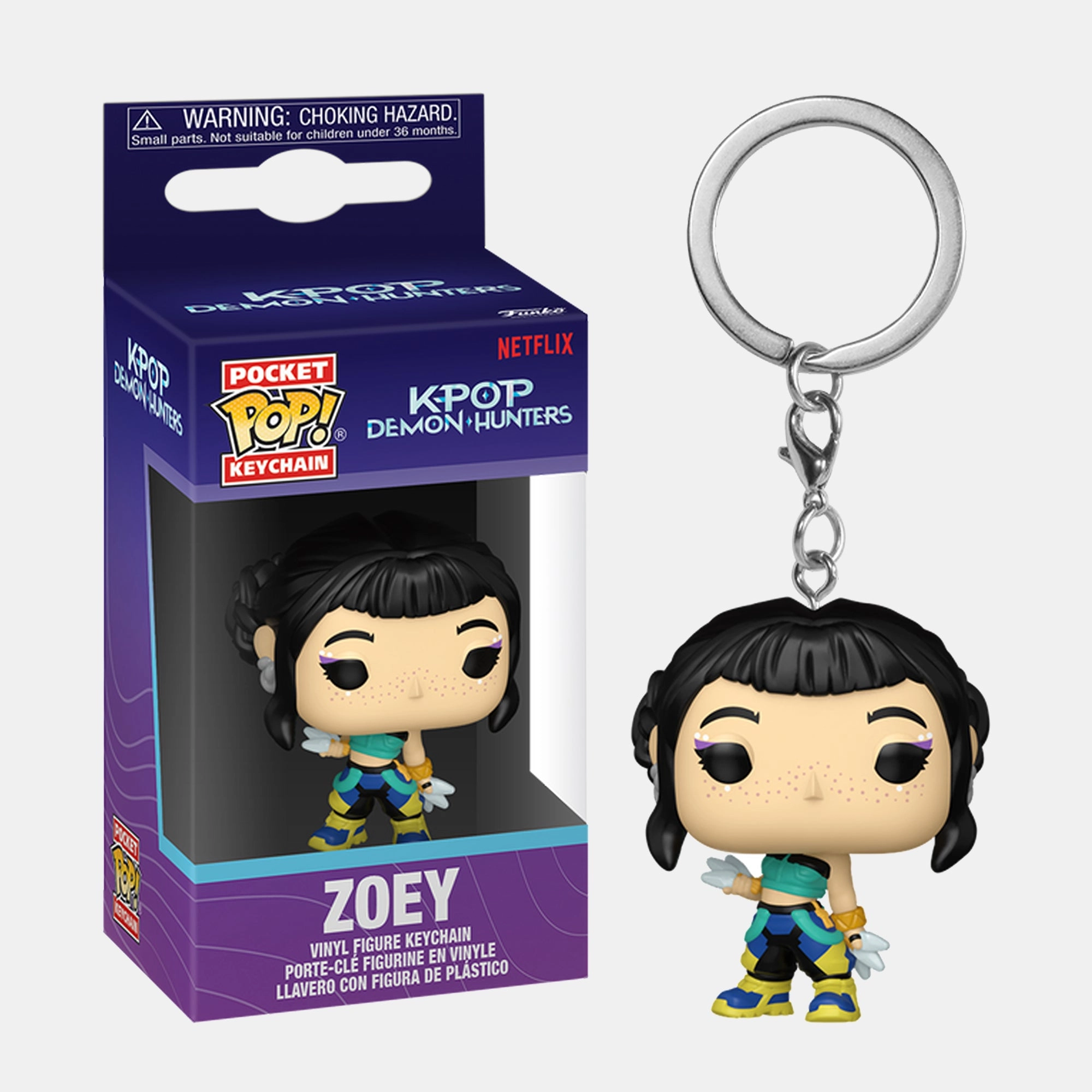 FUNKO Zoey - Kpop Demon Hunter - 1 Piece Keychain