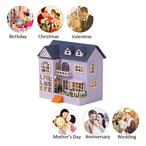 3D Wooden Puzzle Bookshelf Insert - Library of Books 1:24