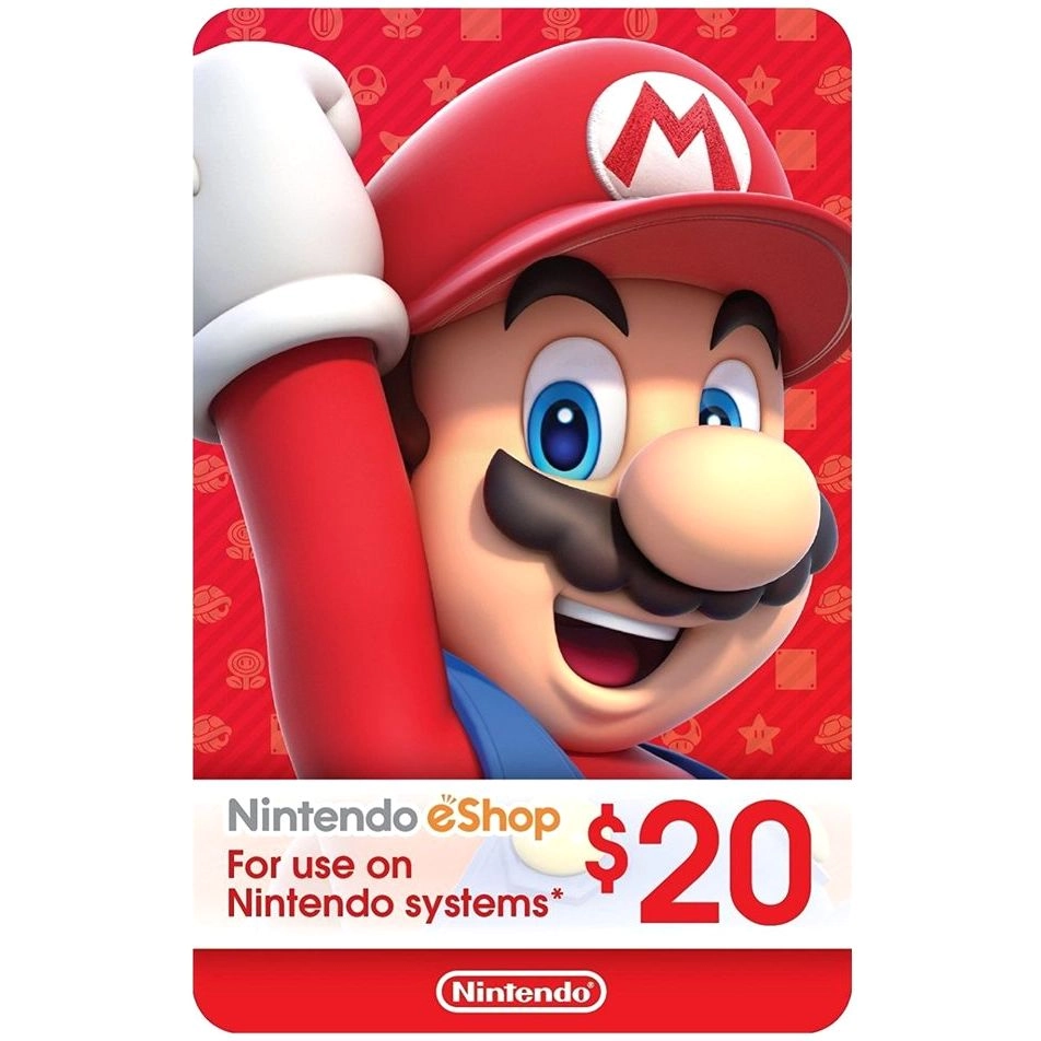 Nintendo eShop Card USD 20 (US) - Nintendo Switch
