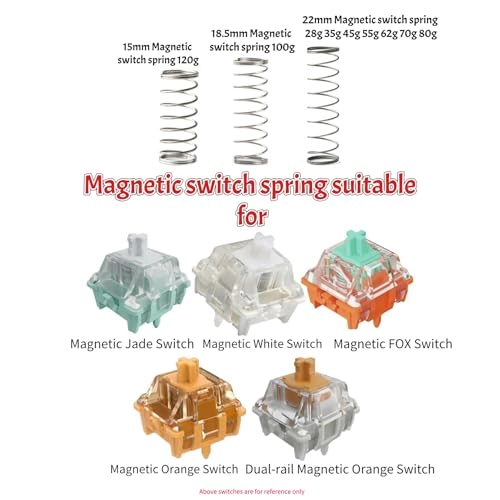 Keyboard Switches Magnetic Springs
