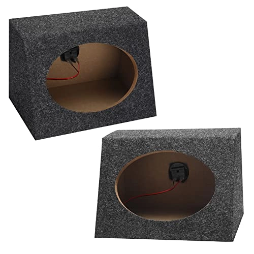 BBTO Angled Style Car Audio Speaker Box - 6 x 9 Inch