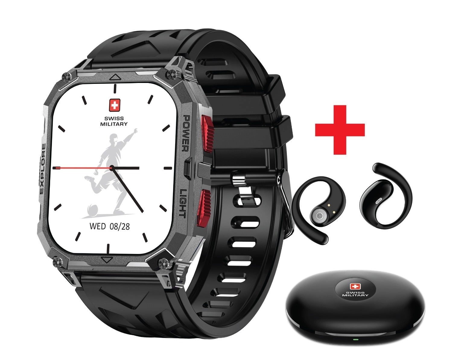 Swiss Military Alps Sport Gun Metal