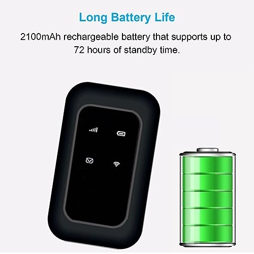 Mobile WiFi Hotspot - 4G LTE 802.11 b g n 150Mbps