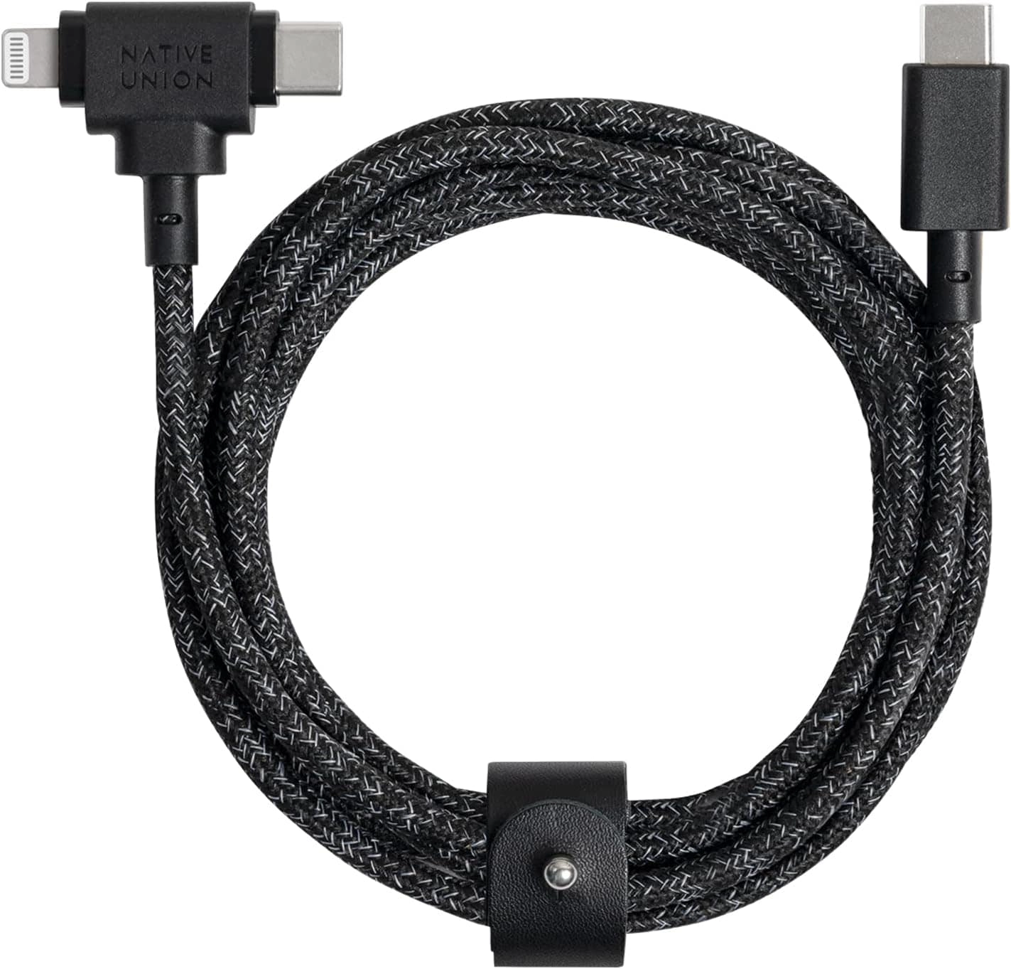 Native Union Belt Cable Duo - 5Ft Lightning Type-C