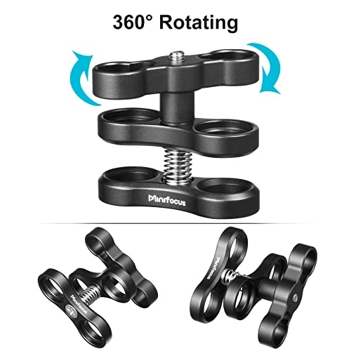 Ball Clamp Mount - 1" 360° 4PCS