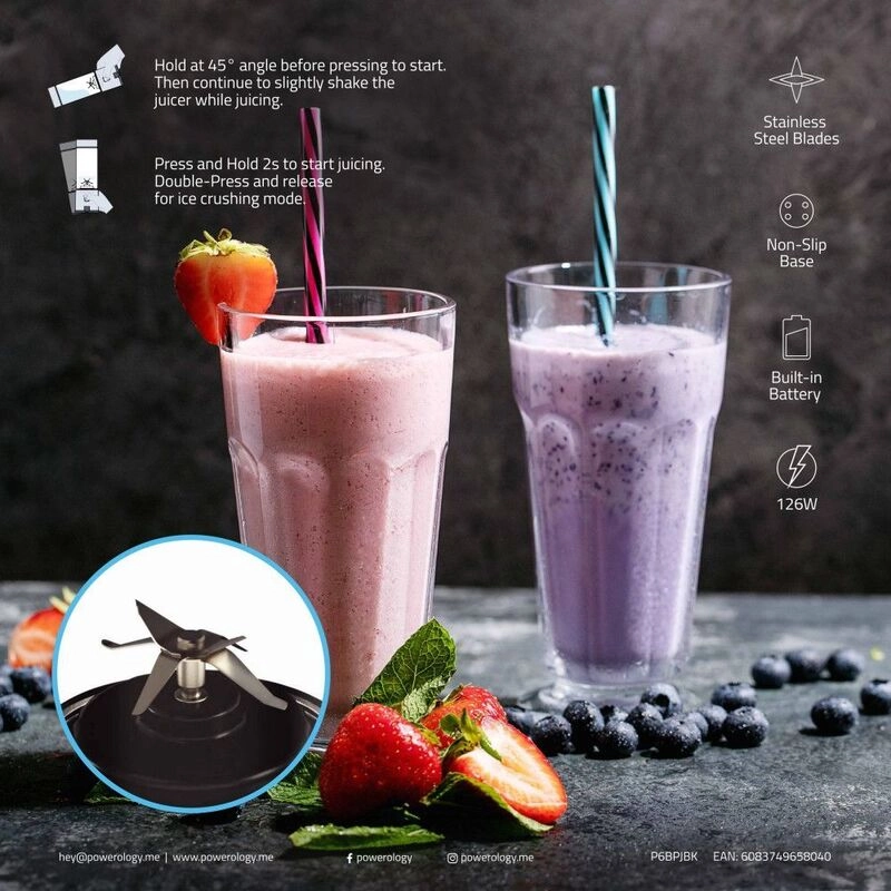 6-Blade Juicer - 126W 450ml