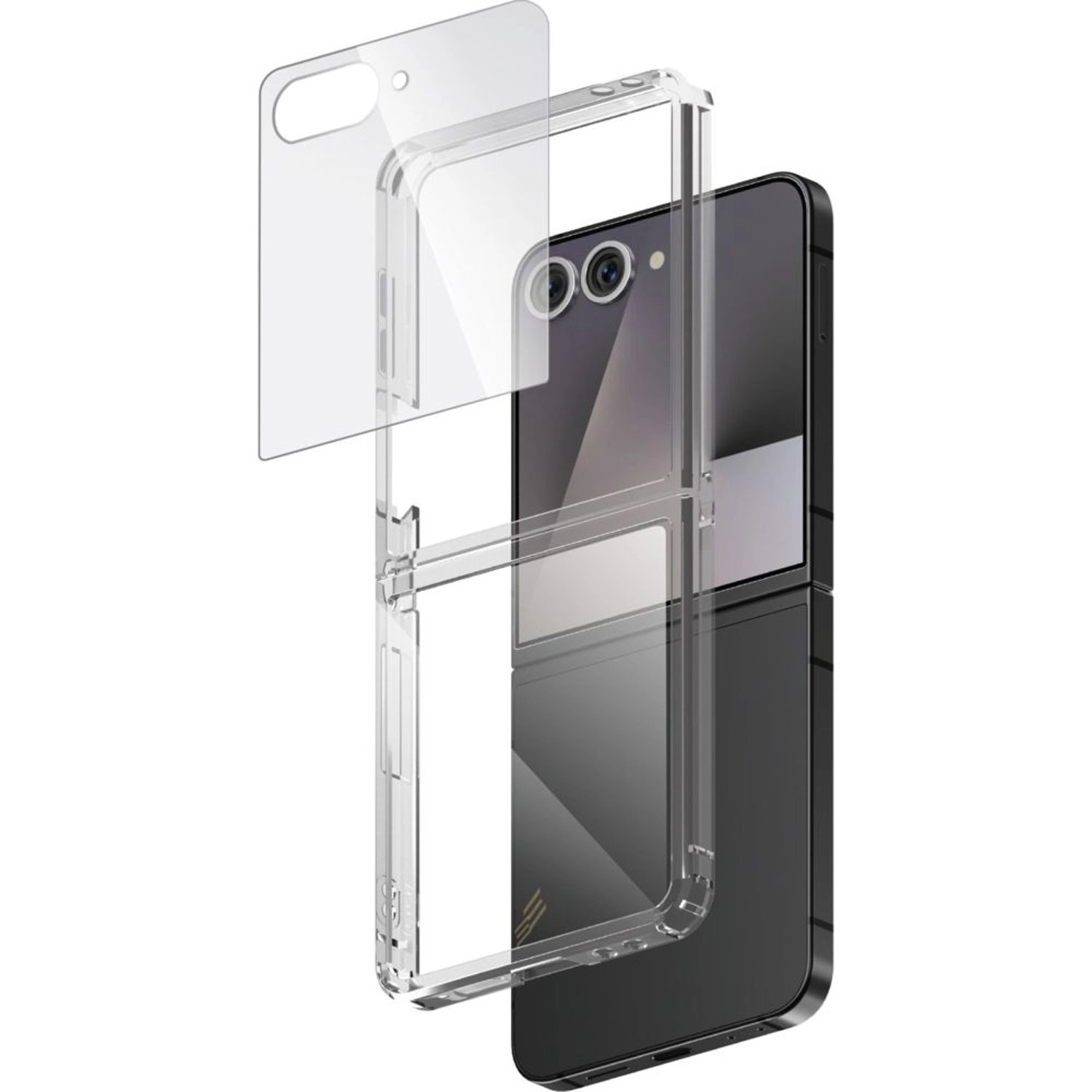 Smartix Case with Screen Protector for Samsung Galaxy Z Flip7