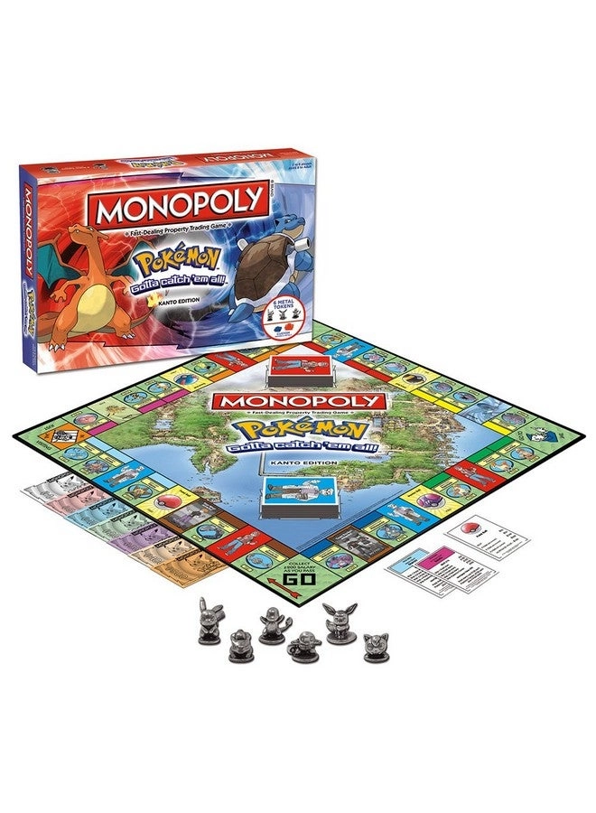 Pokemon Monopoly: Kanto Edition