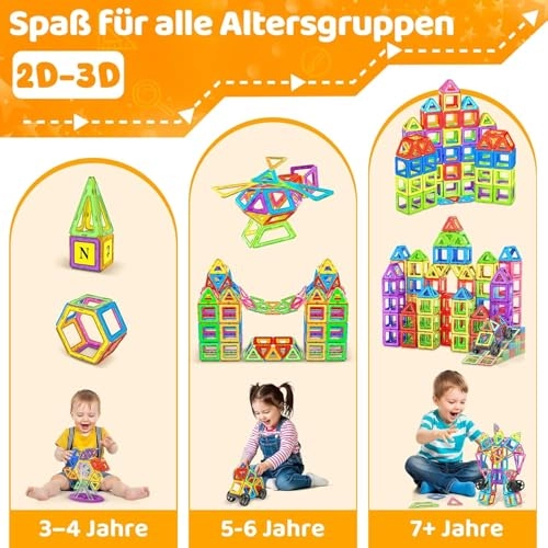 Magnetic Tiles - 120pcs