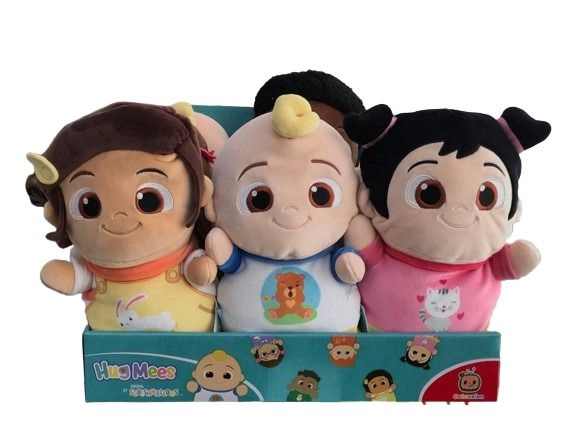CoComelon JJ Squishmallows Hugmees 25 cm Plush