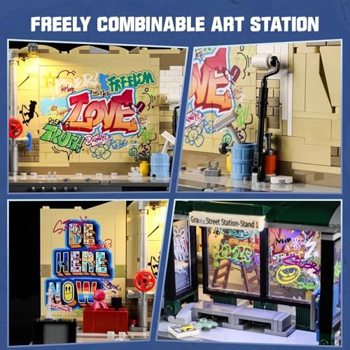 Graffiti Bus Stop - 516pcs