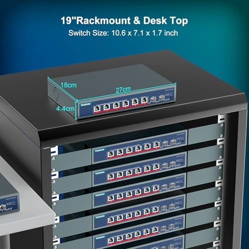 8 Port | 6x10G +2x10G SFP+ 8-ports