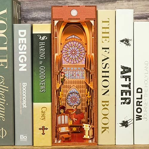 DIY Dollhouse Miniature Book Nook