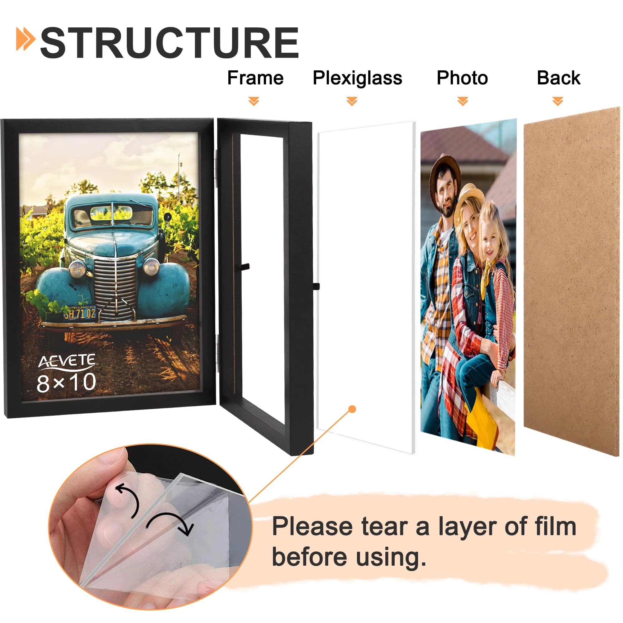 Double Picture Frame - 8x10 2