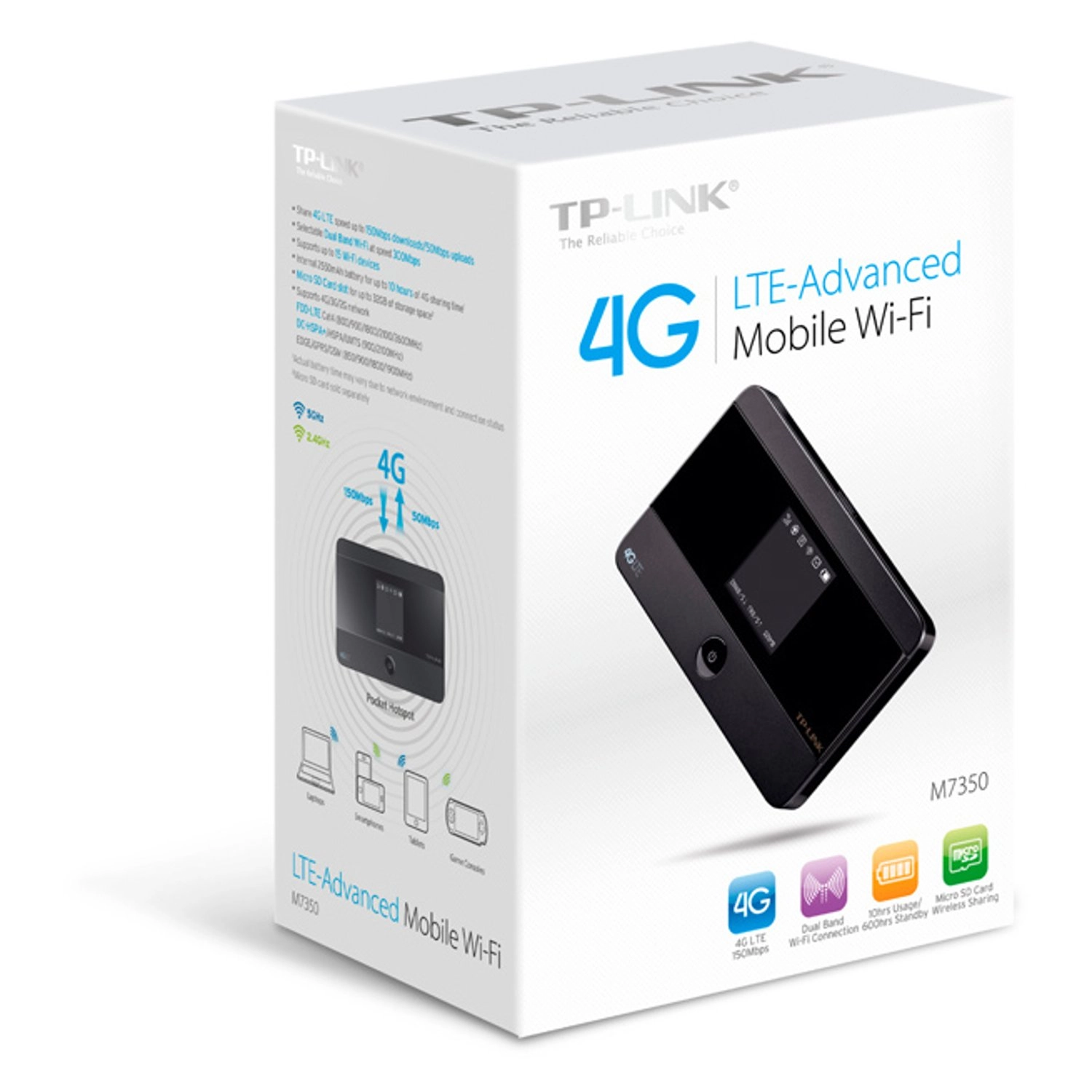 LTE-Advanced Mobile Wi-Fi M7350 TL-M7350