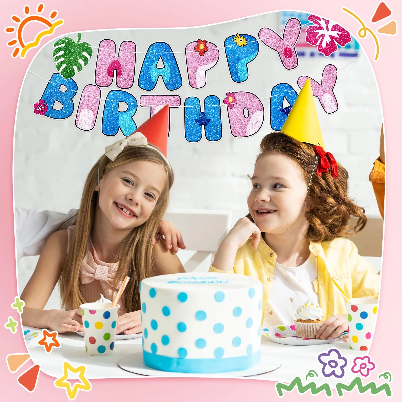 Happy Birthday Banner - 1 Birthday