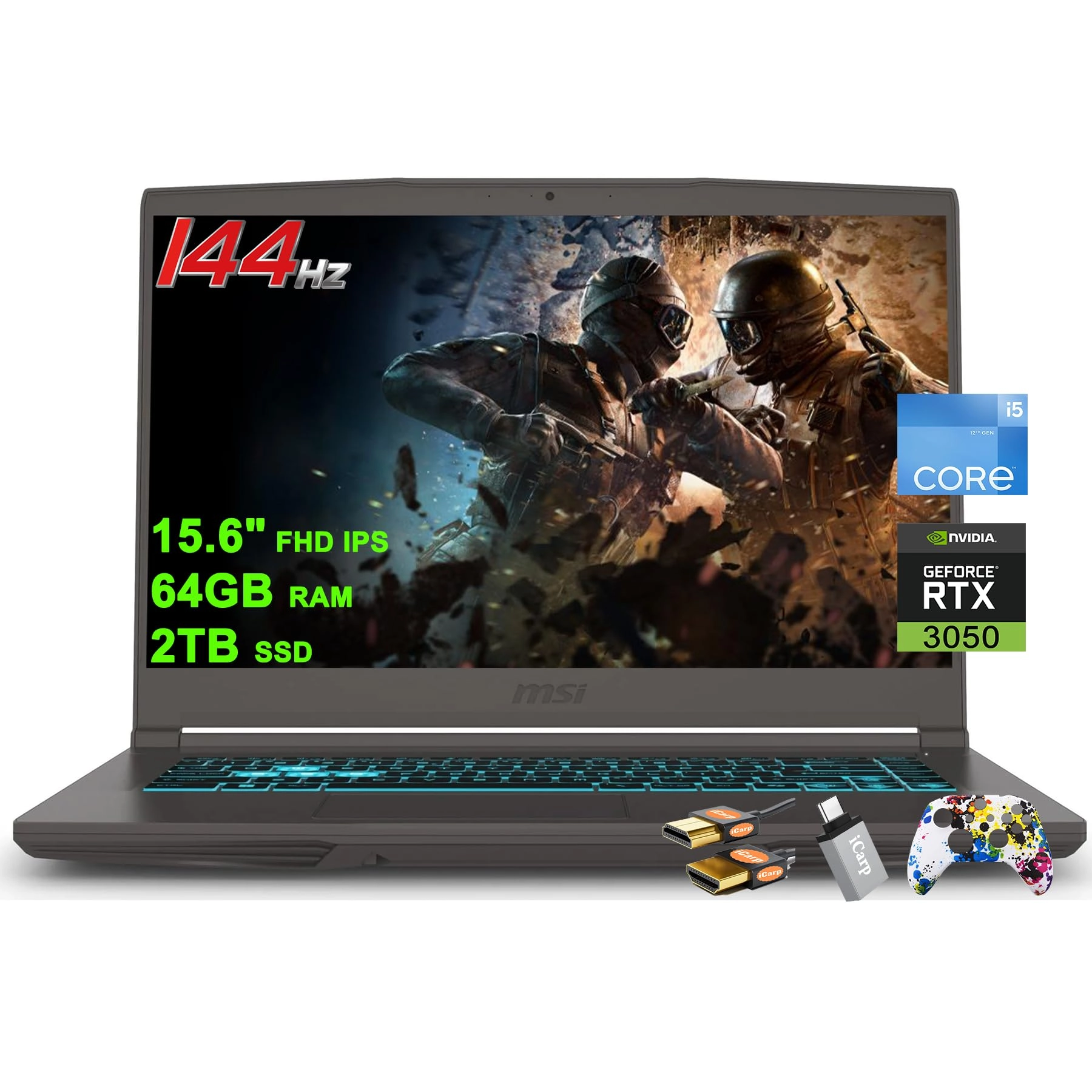 Thin 15 - 15.6'' 2000GB 64GB i5-12450H