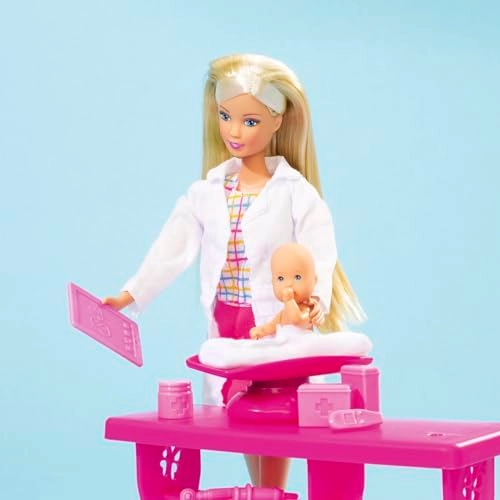 Steffi Love Baby Doctor Playset - 29cm Plastic Ages 3+