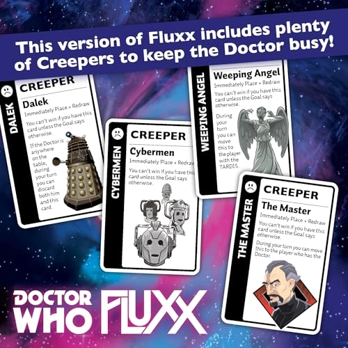 Doctor Who Fluxx: Whovian Delight - Card Game