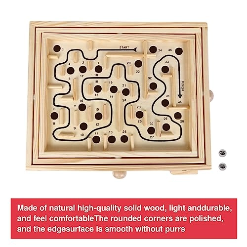 Labyrinth Wooden Puzzle (ET2504) - 1 pcs