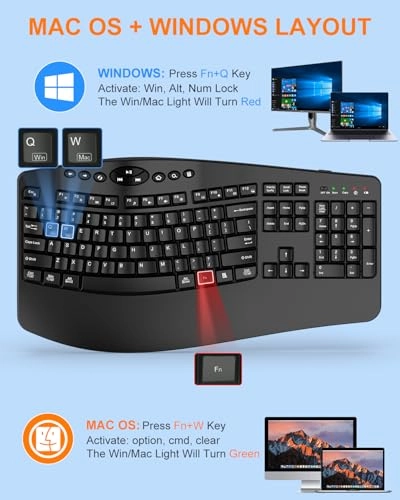 Keyboard and Mouse Combo - QWERTY Wireless