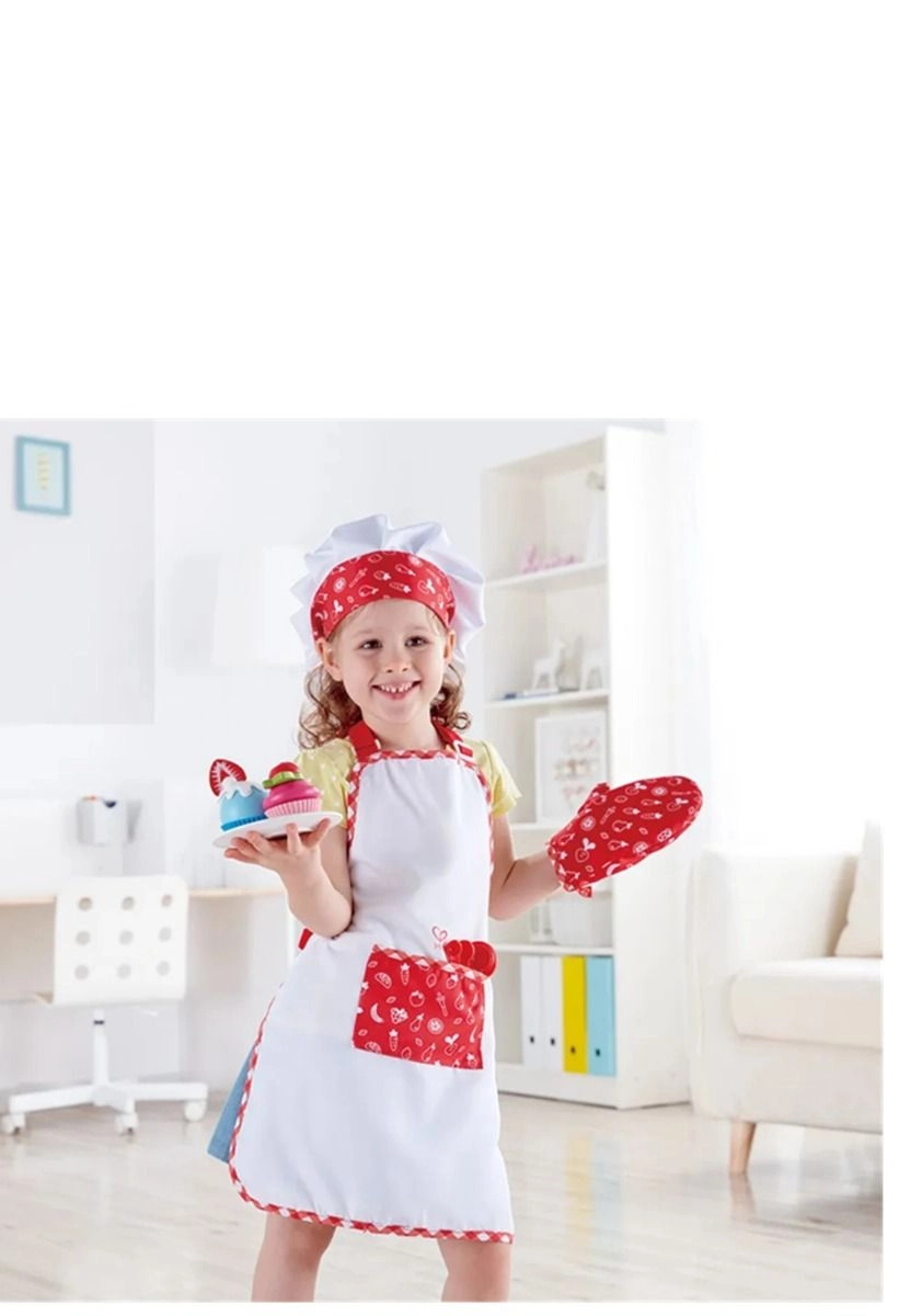 All in 1 Kitchen Playset - 15pcs + Little Chef Apron Set - 5pcs (BNDLE0091)