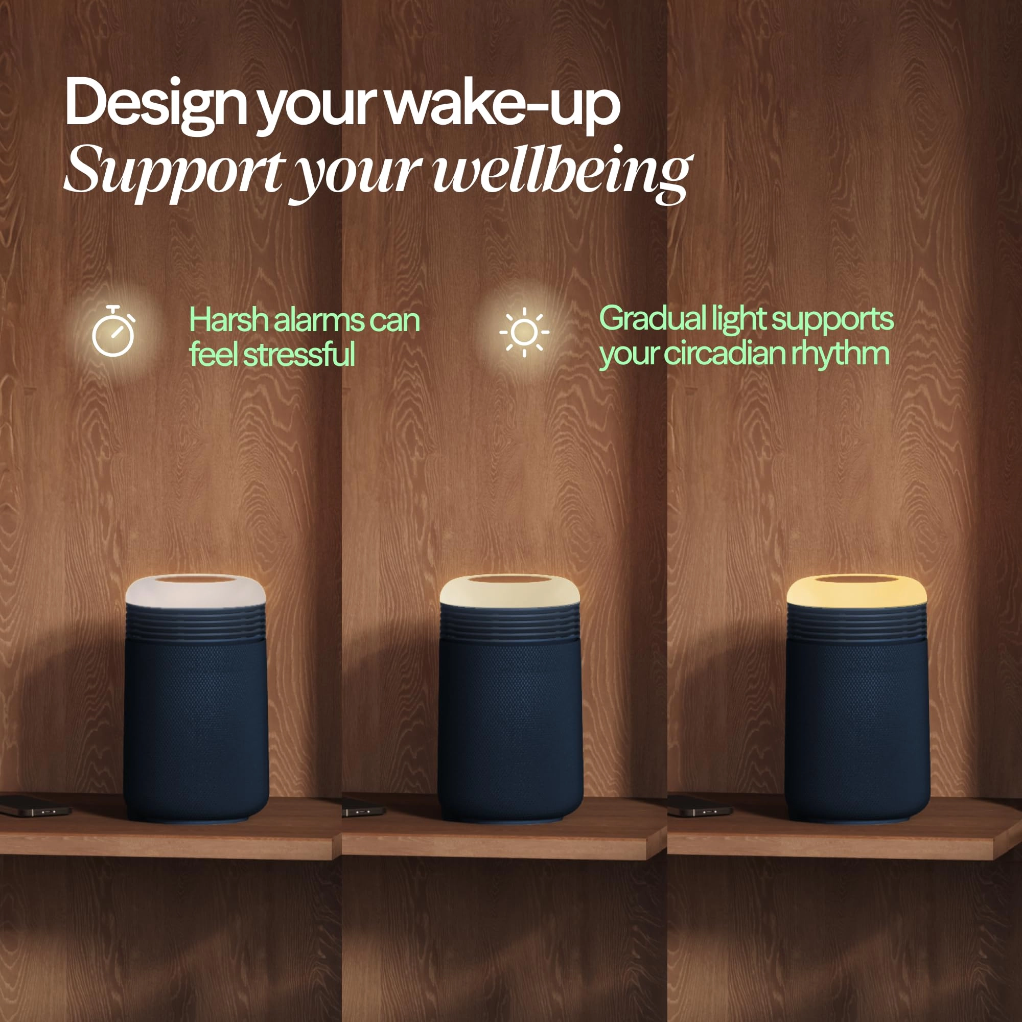 Mini Restful - HEPASilent Wake-Up Light USB-C Charging