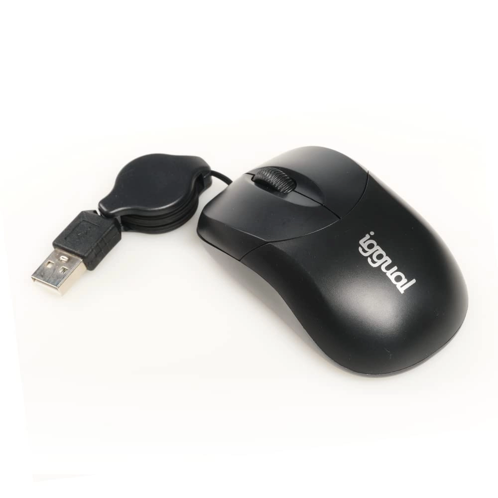 iggual IGG316832 Optical Mouse - Wired